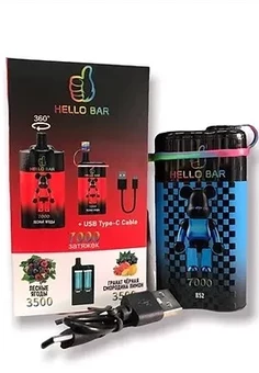 HELLO BAR 7000 затяжек