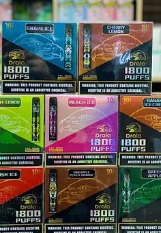 Drala 5% nicotine 1800 затяжек